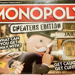BRAND NEW - Monopoly Cheater’s Edition board game 