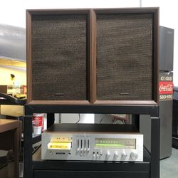 Vintage stereo receiver and nice speakers👍🏻