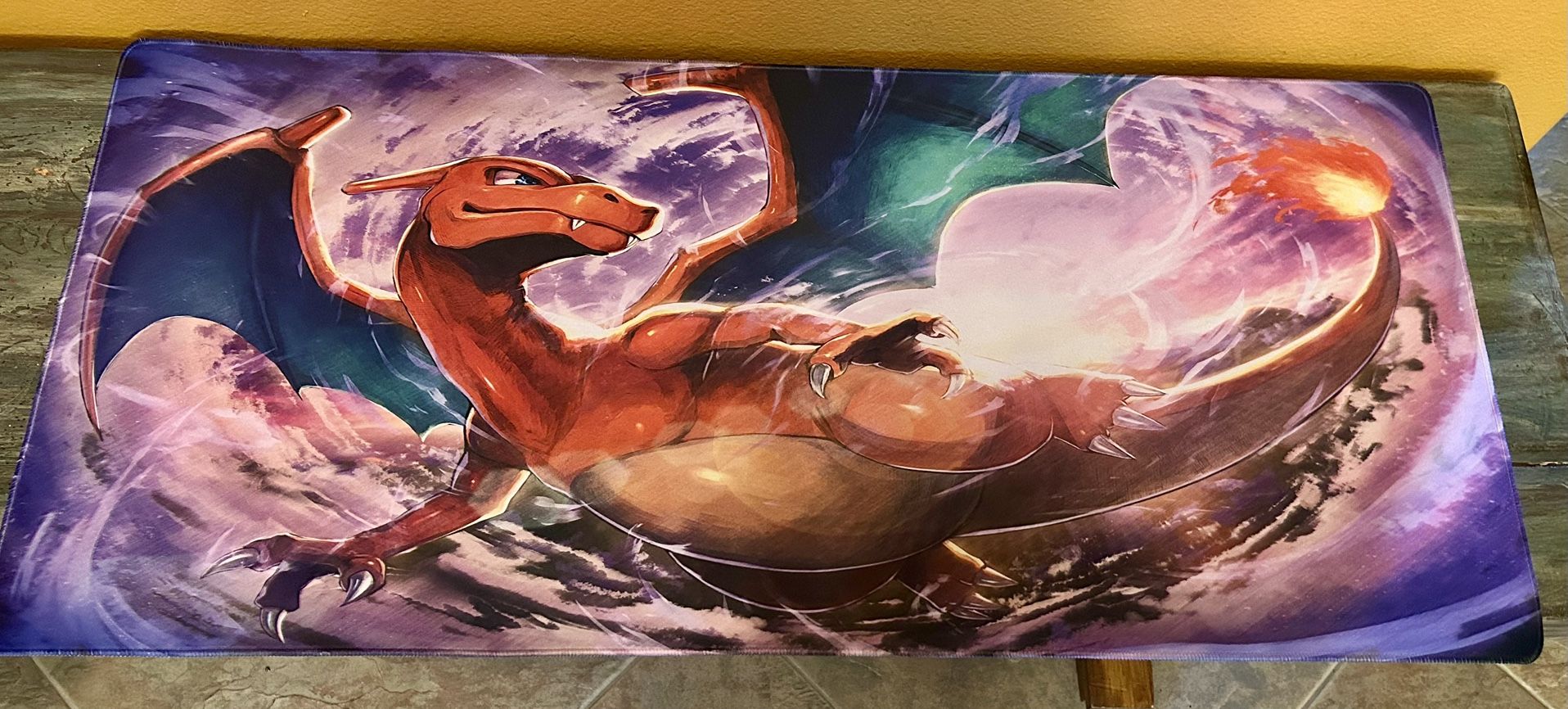 New Pokémon Charizard Mouse Pad, Gaming Pad. Large 