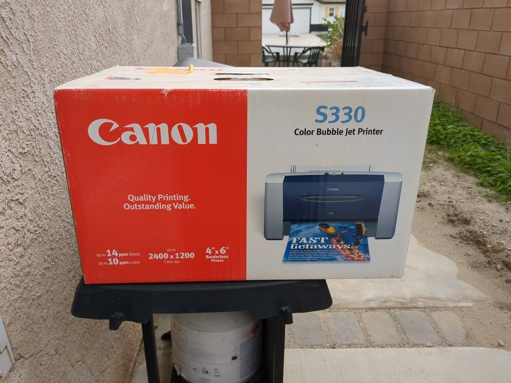 Vintage Diabolo Floor Lamp, 1960sCanon S330 Printer. New In Box