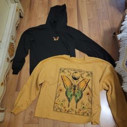 2 XXL Ladies Hoodie And Sweatshirt