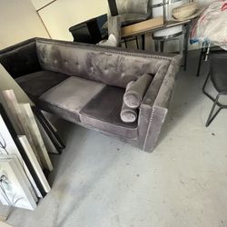 New modern gray couch