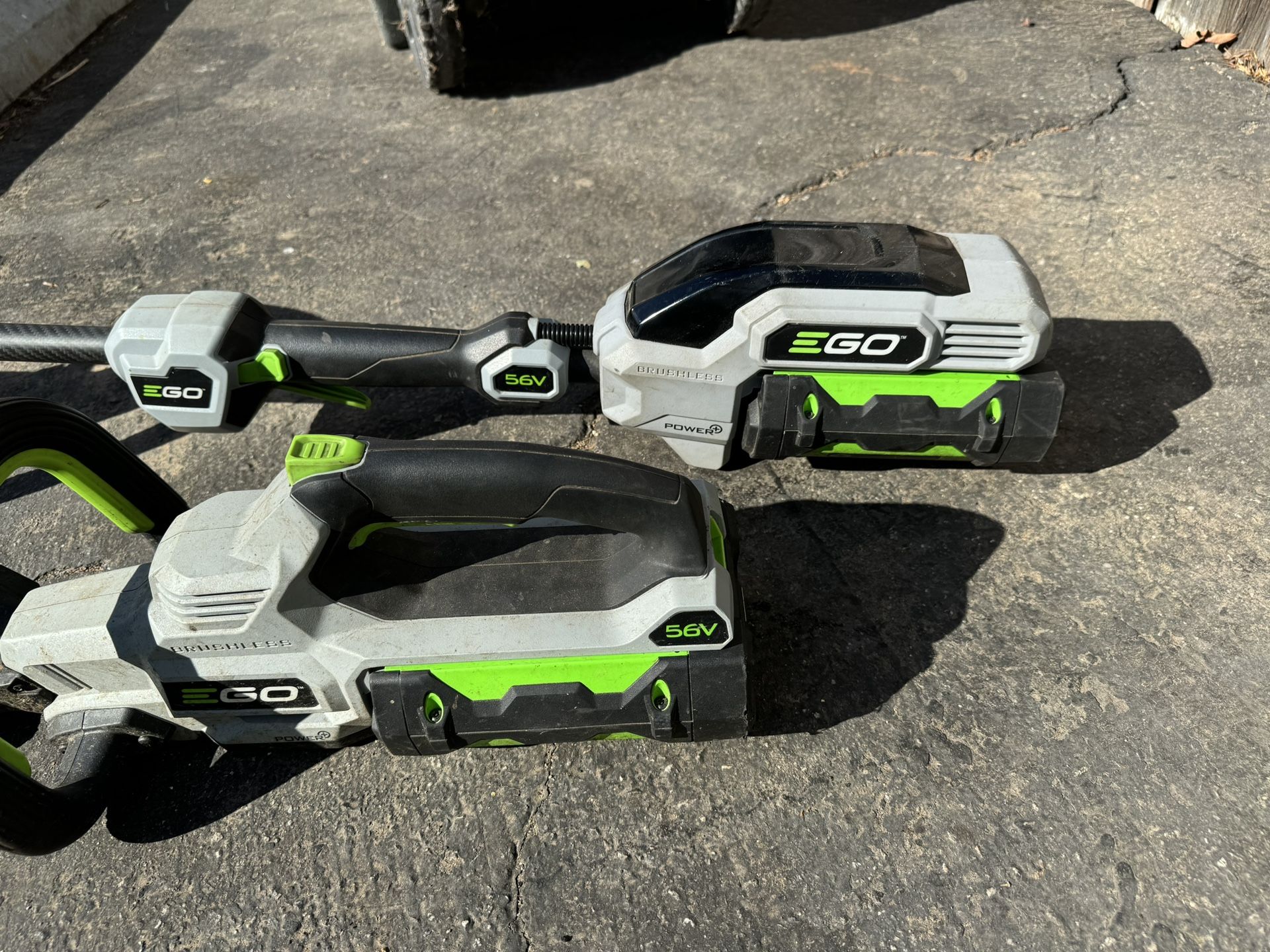 E Go 56v Set From Costco Trimmer And Wacker