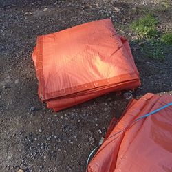 Two Insulated Tarps 