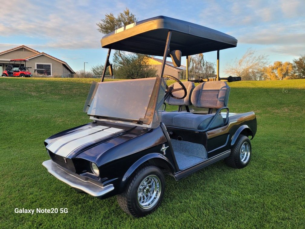 1965 Mustang Golf Cart