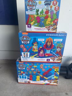 Paw patrol play-doh