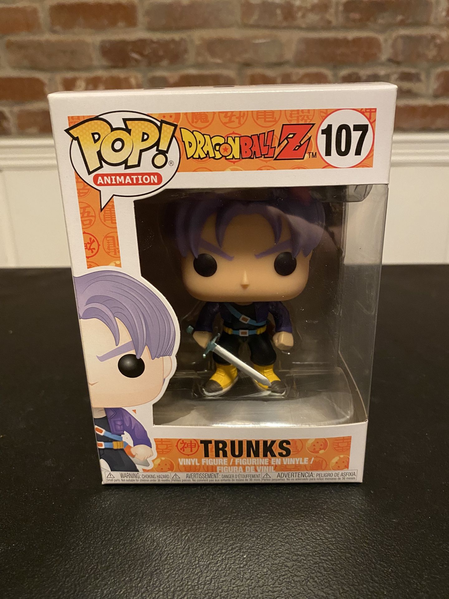Dragon Ball Z Trunks Funko Pop 107
