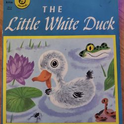 Vintage Vinyl Record Little White Duck/ Hans Christian Anderson 