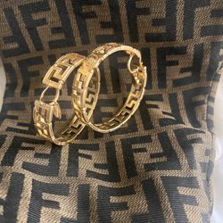 Fendi Hoop Earrings