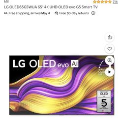 LU LG OLED65G5WUA 65" 4K UHD OLED evo G5 Smart TV