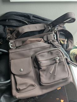 Brown handbag/cross over bag