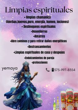 Limpias espirituales