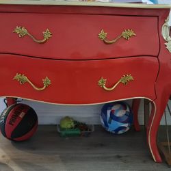 pretty console. Antique. 