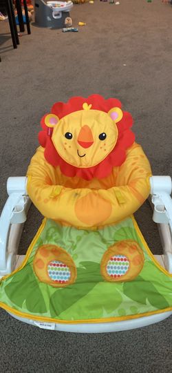Fisher price lion baby floor seat