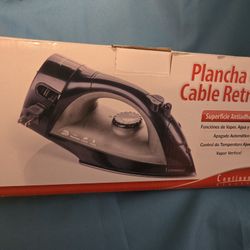 Retractable Cord Iron