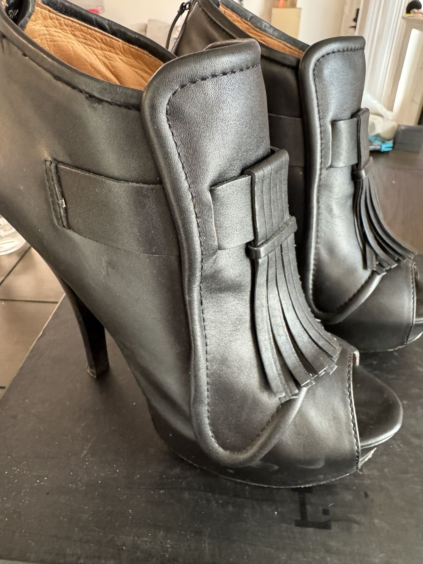 L.A.M.B Platform Bootie 