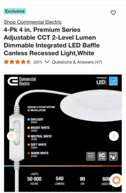 4” LED