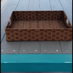 brand new woven basket pick up between 2:00 - 10:45  rainbow / Charleston cash only