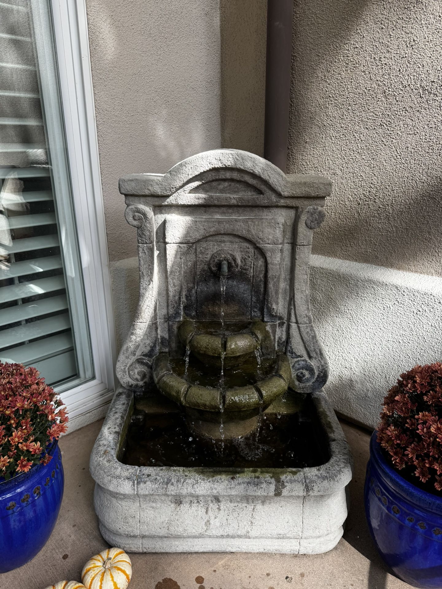 Soothing Outdoor Fountain