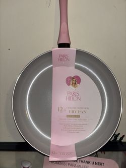 Paris Hilton Pink 12.5 Ceramic Nonstick Fry Pan
