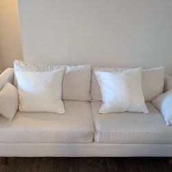 Like-New white couch 