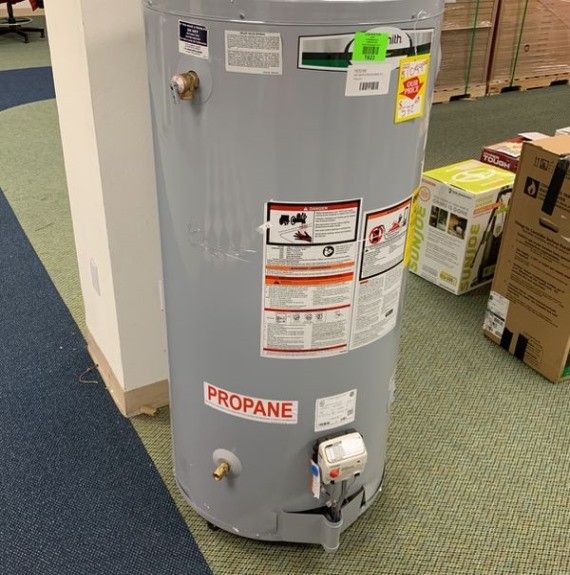 AO SMITH 74 GALLON PROPANE WATER HEATER