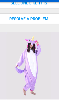 Unicorn onsie XL YOUTH