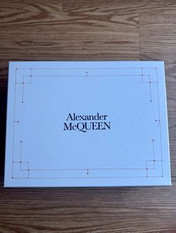 Authentic Brand New Alexander McQueen Sprint Runner Italian Leather shoes comes with spare laces, dust bag w/box.
