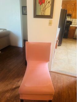 Chair covers - Blush Pink