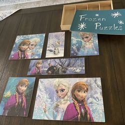 Melissa and Doug Frozen Puzzles 🧩 