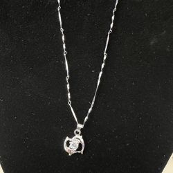 Double Dolphins Necklace