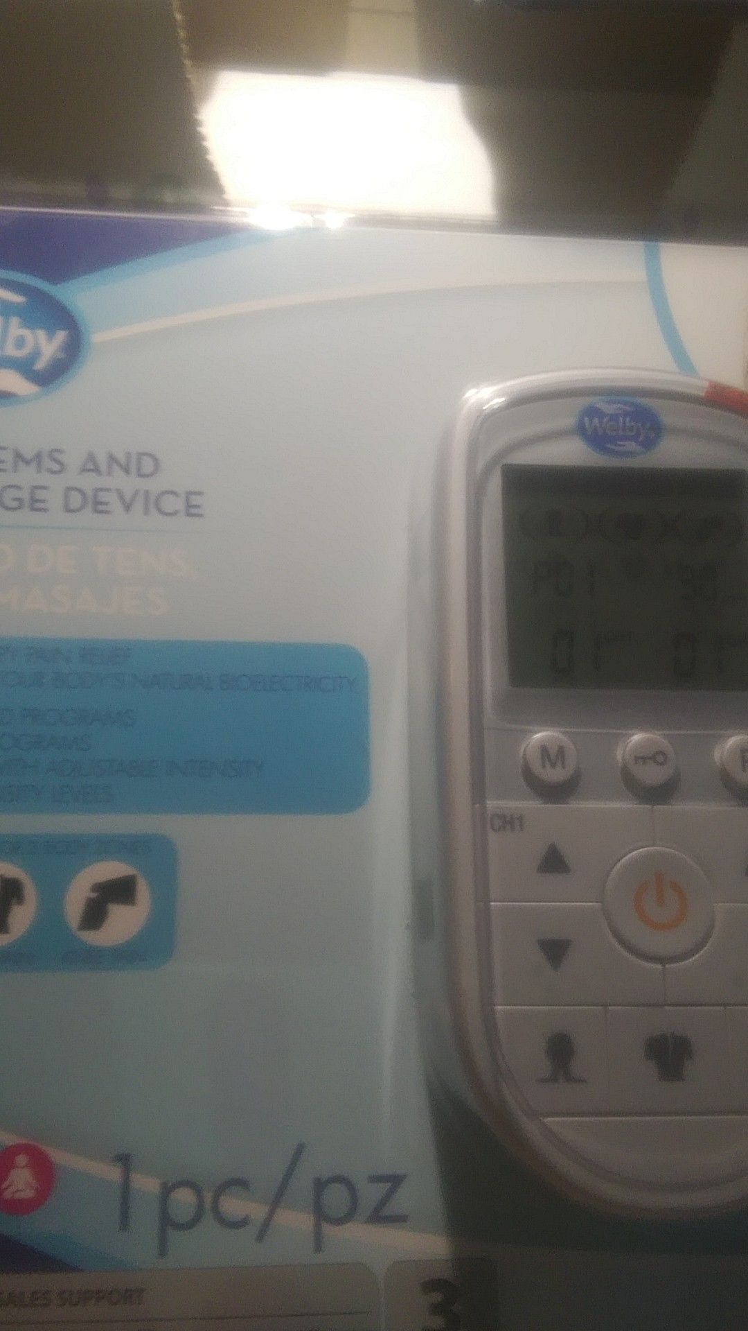 Welby TENS unit. New in box.