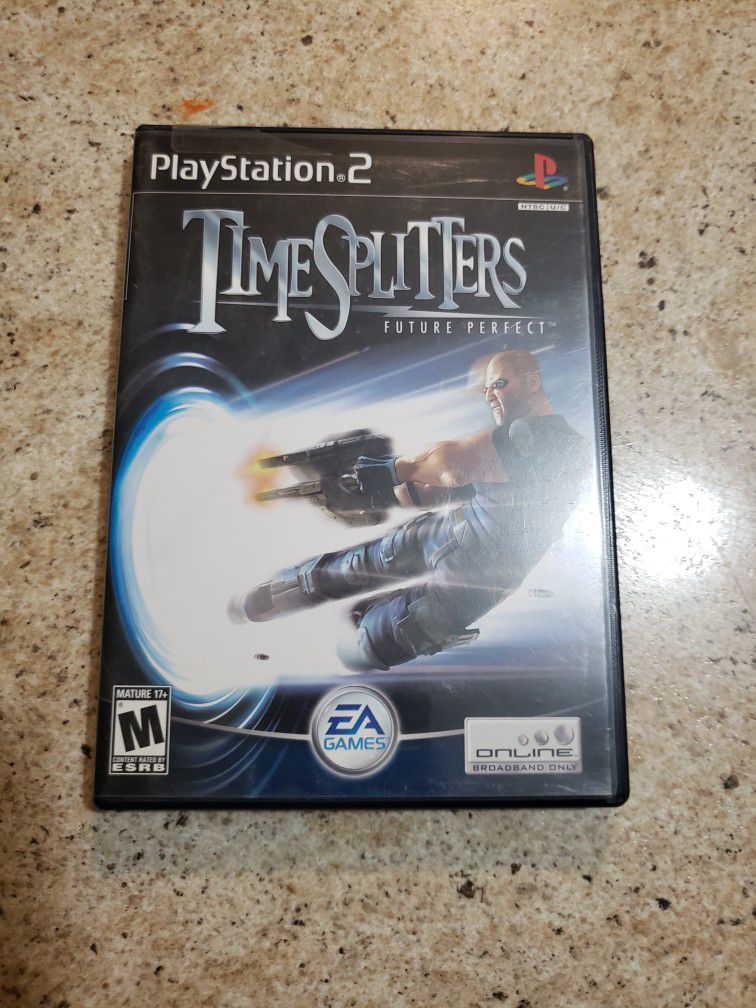 Time Splitters Future Perfect PS2 Game