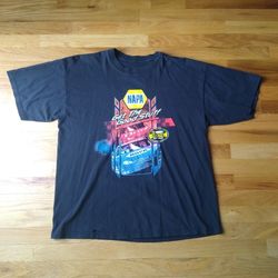 NAPA Nascar Get The Good Stuff 2005 T-Shirt Black Nextel Cup Series XL