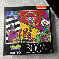 Nickelodeon Spongebob Squarepants Britto Puzzle plus free print