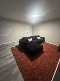 L-shaped sofa