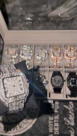 Iced Out Automatic Watch | VVS Bezel | Stainless Steel