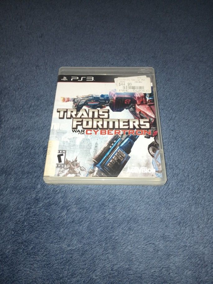 Transformers War For Cybertron - PS3
