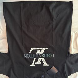Louis Vuitton shirt black brand new size large With Tag