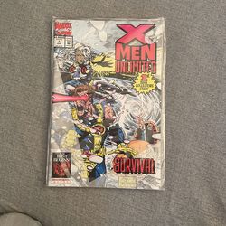 X Men Unlimited #1,2,3