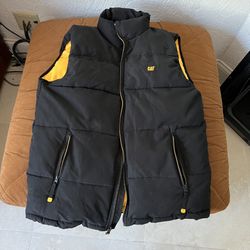 Caterpillar Vest Mint Shape Size L