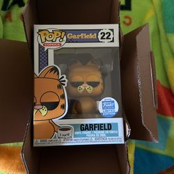 Funko Pop #22 Garfield with I Hate Mondays Mug Funko Shop Limited Edition