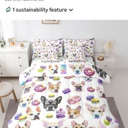 Pup Dog 7PC KING Comforter Set (NEW IN PACKAGING)