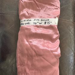 FABRIC PINK BLUSH LINING