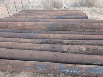 Used Wooden Utility Poles / Logs