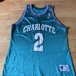 Vintage Charlotte Hornets Jersey 
