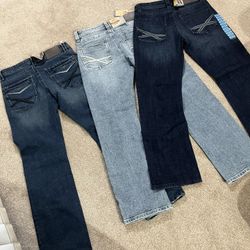 Axel Brand Three Pairs Of Men’s Jeans 