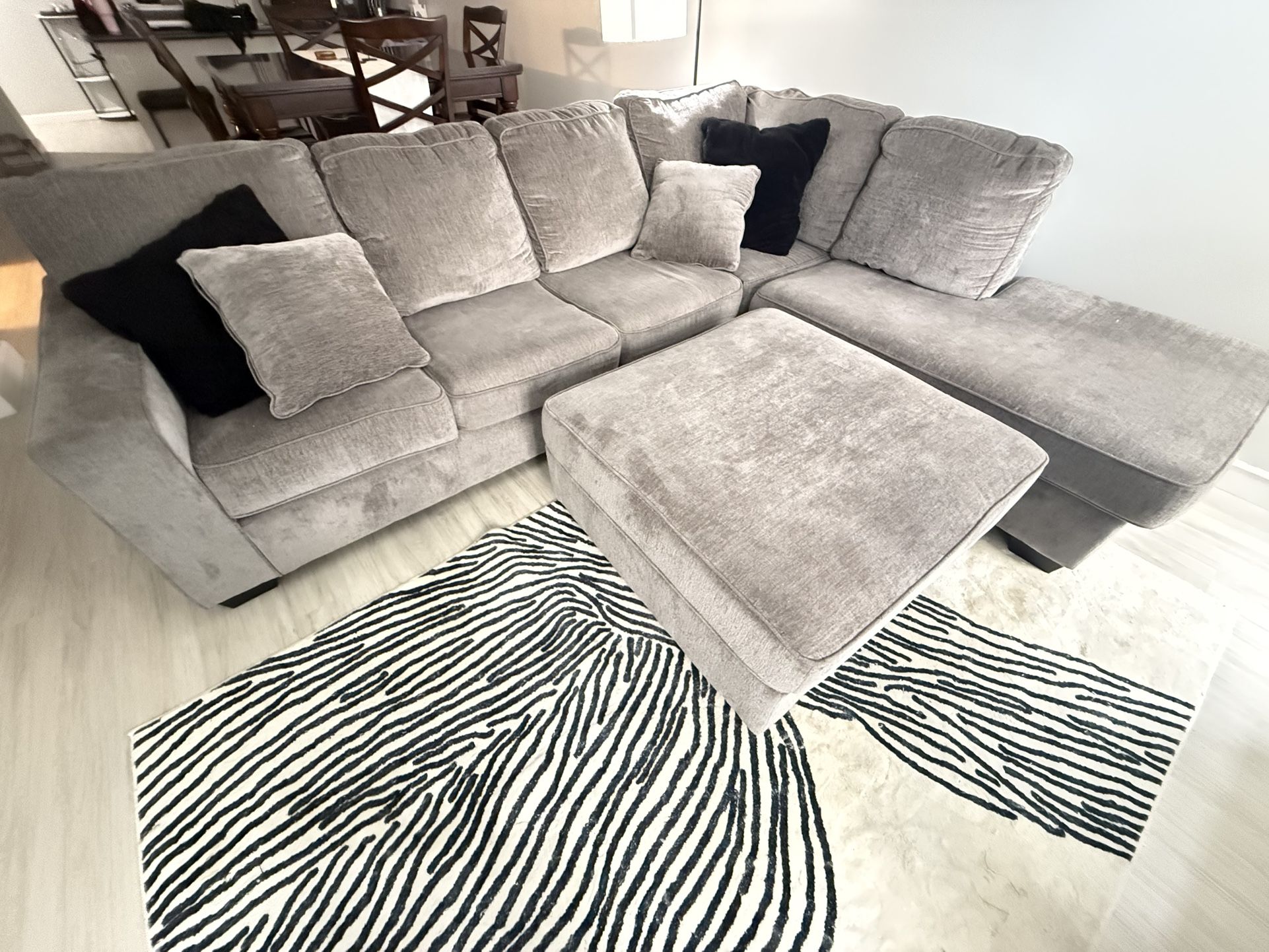 Adelson Chenille 3-piece Sectional
