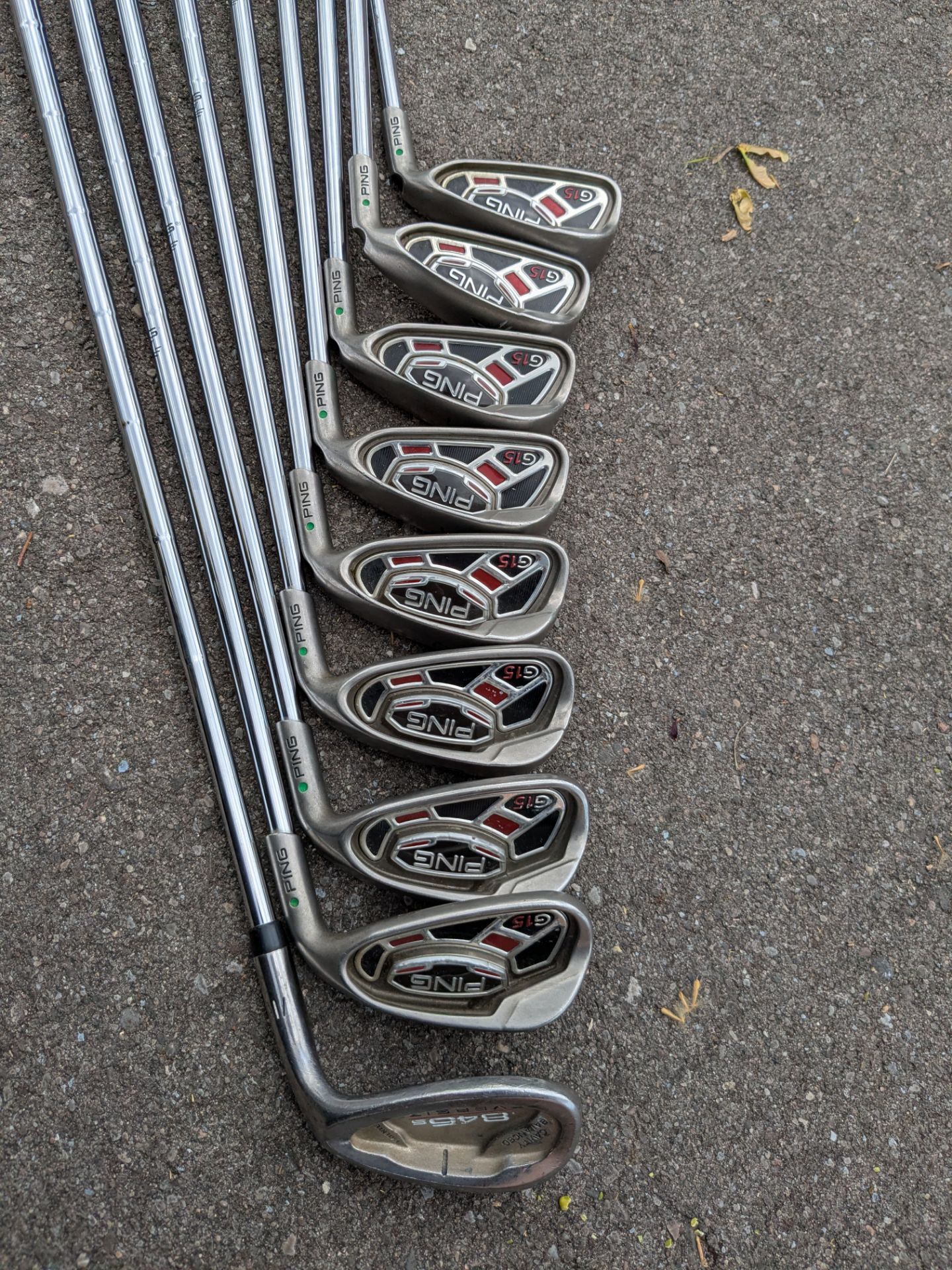 Ping G15 irons