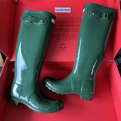 Hunter Tall Gloss Waterproof Boots